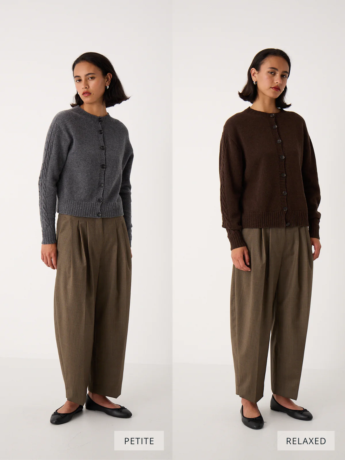 Kindred Cable Cardigan - Cocoa - Image 7