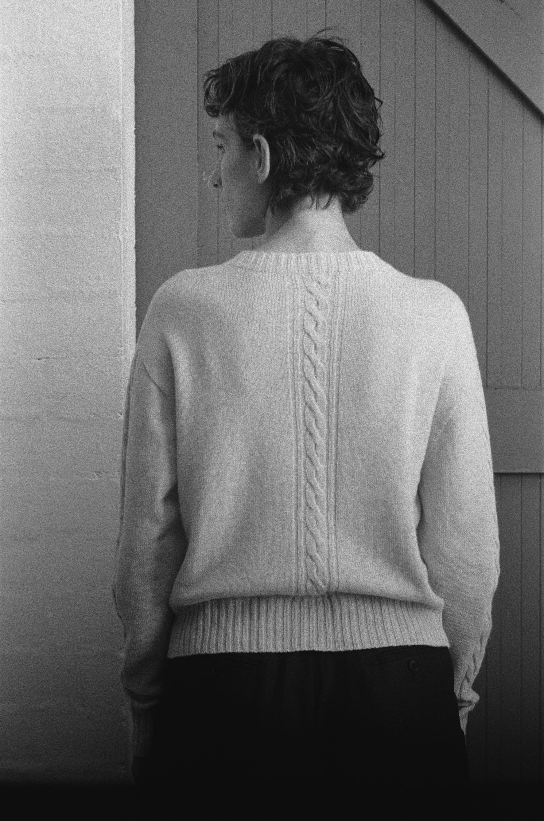 Kindred Cable Cardigan - Creme - Image 5