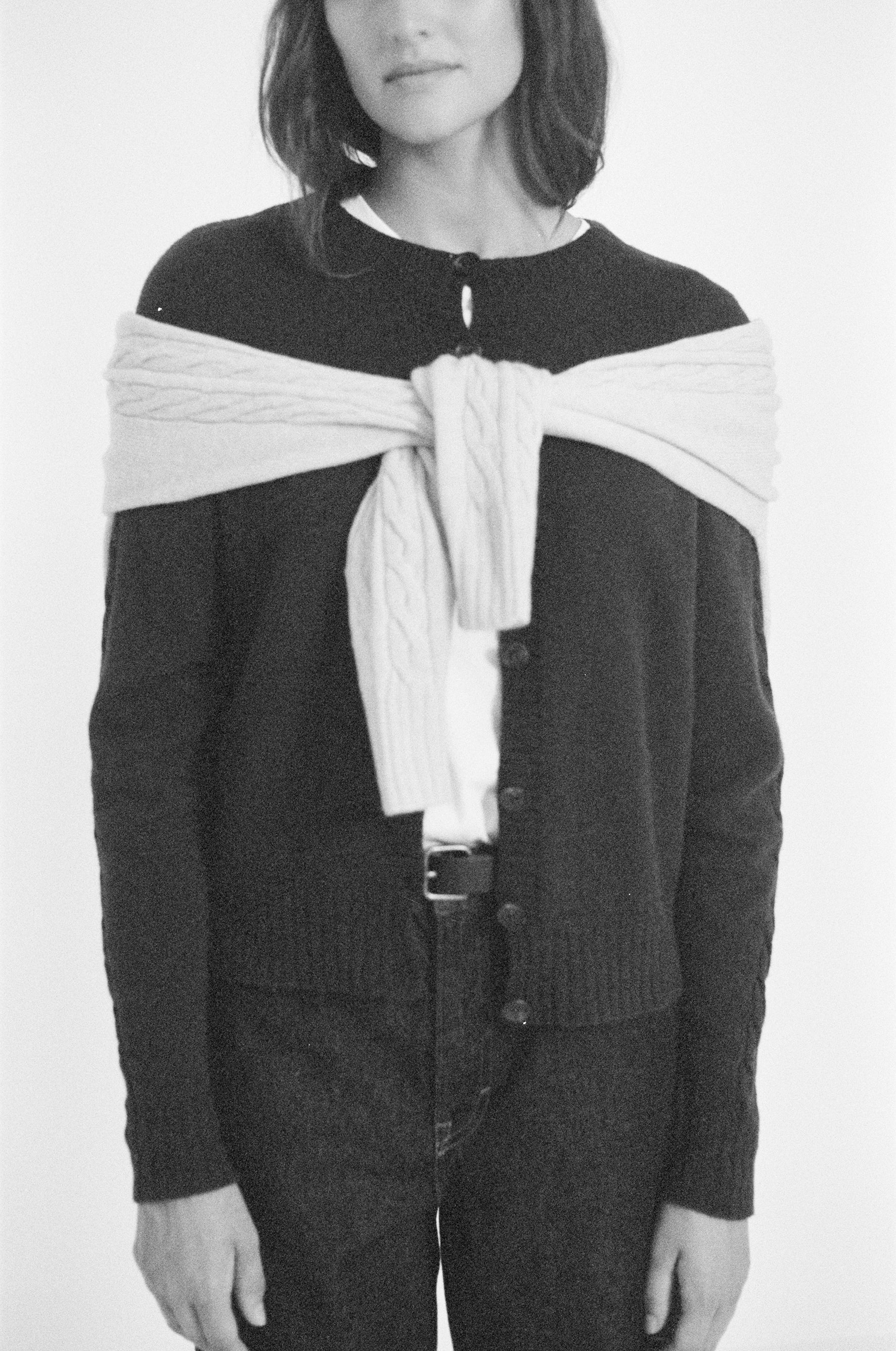 Kindred Cable Cardigan - Creme - Image 9
